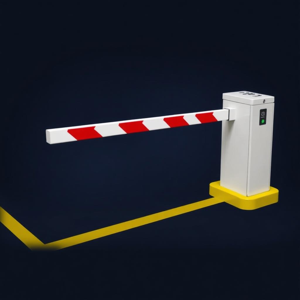 Straight Arm Boom Barrier